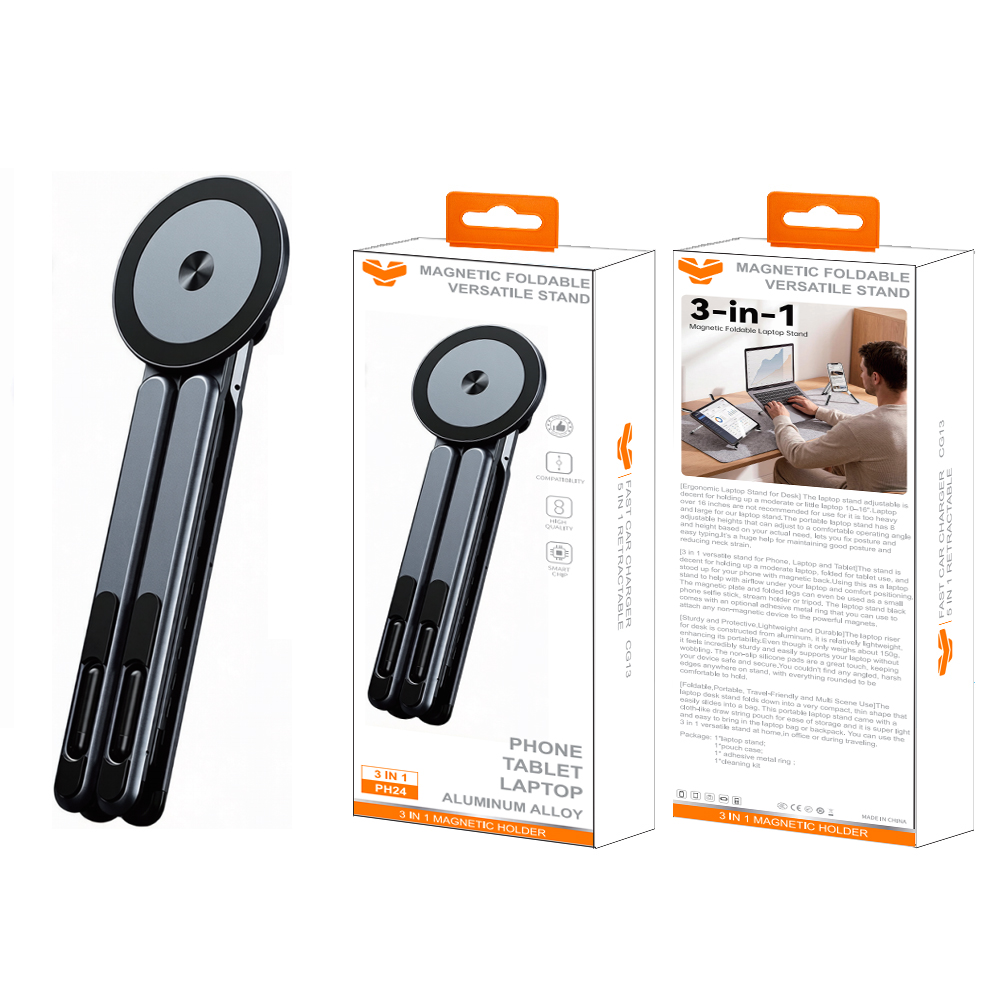 PH24  3 in 1 Fold Magnetic holder