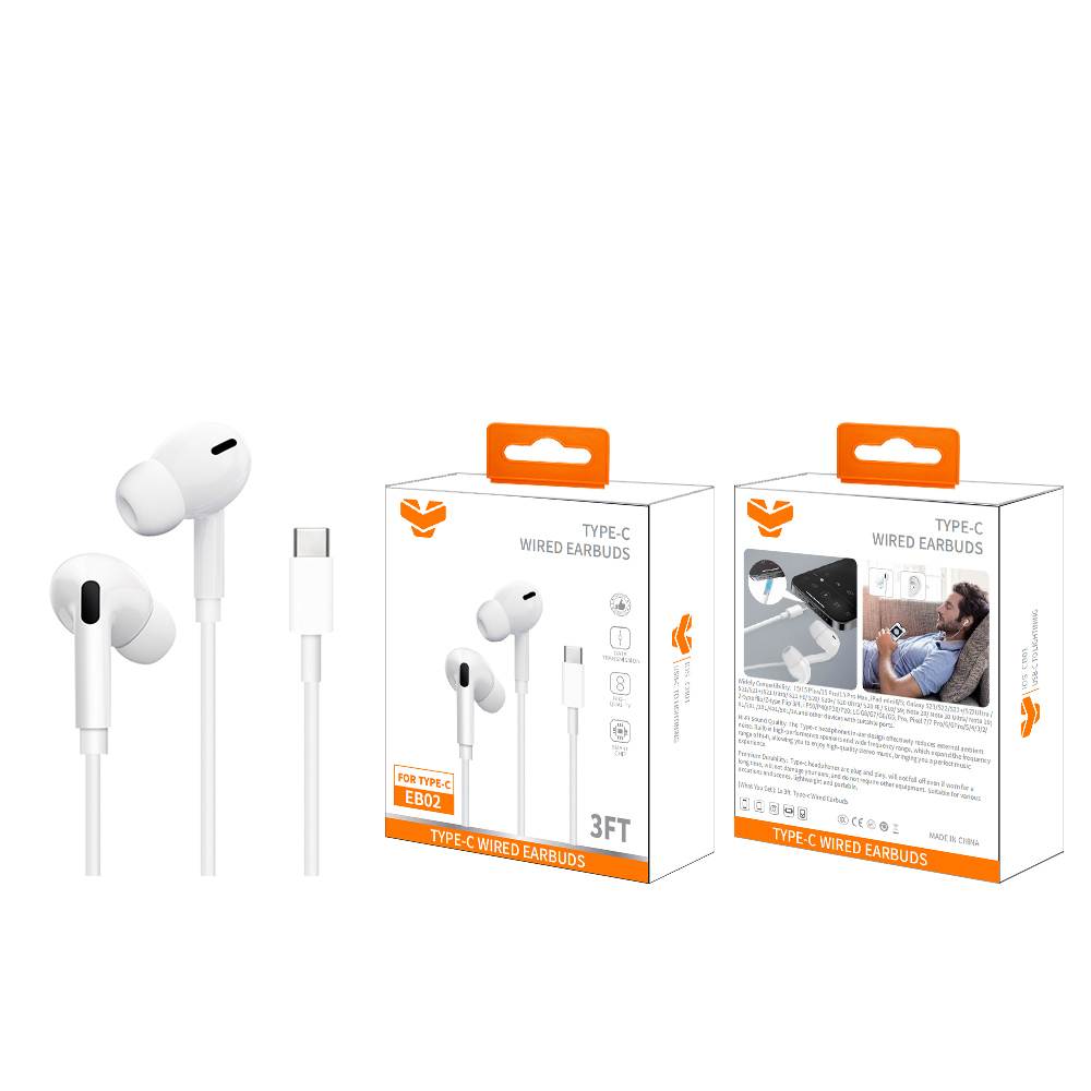EB02  type-c wired earbuds