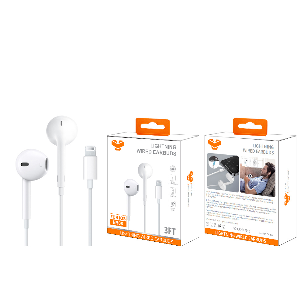 EB05  Lightning wired earbuds