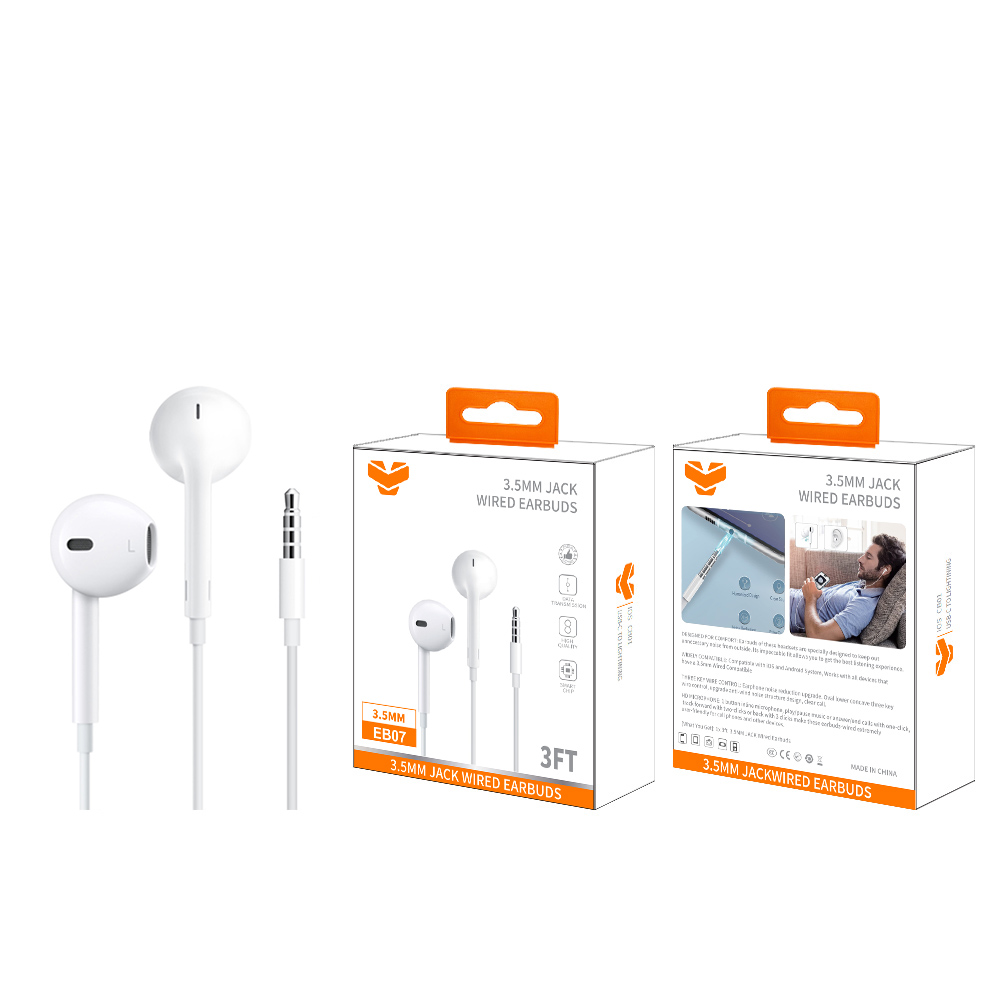 EB07  JACK 3.5MM wired earbuds