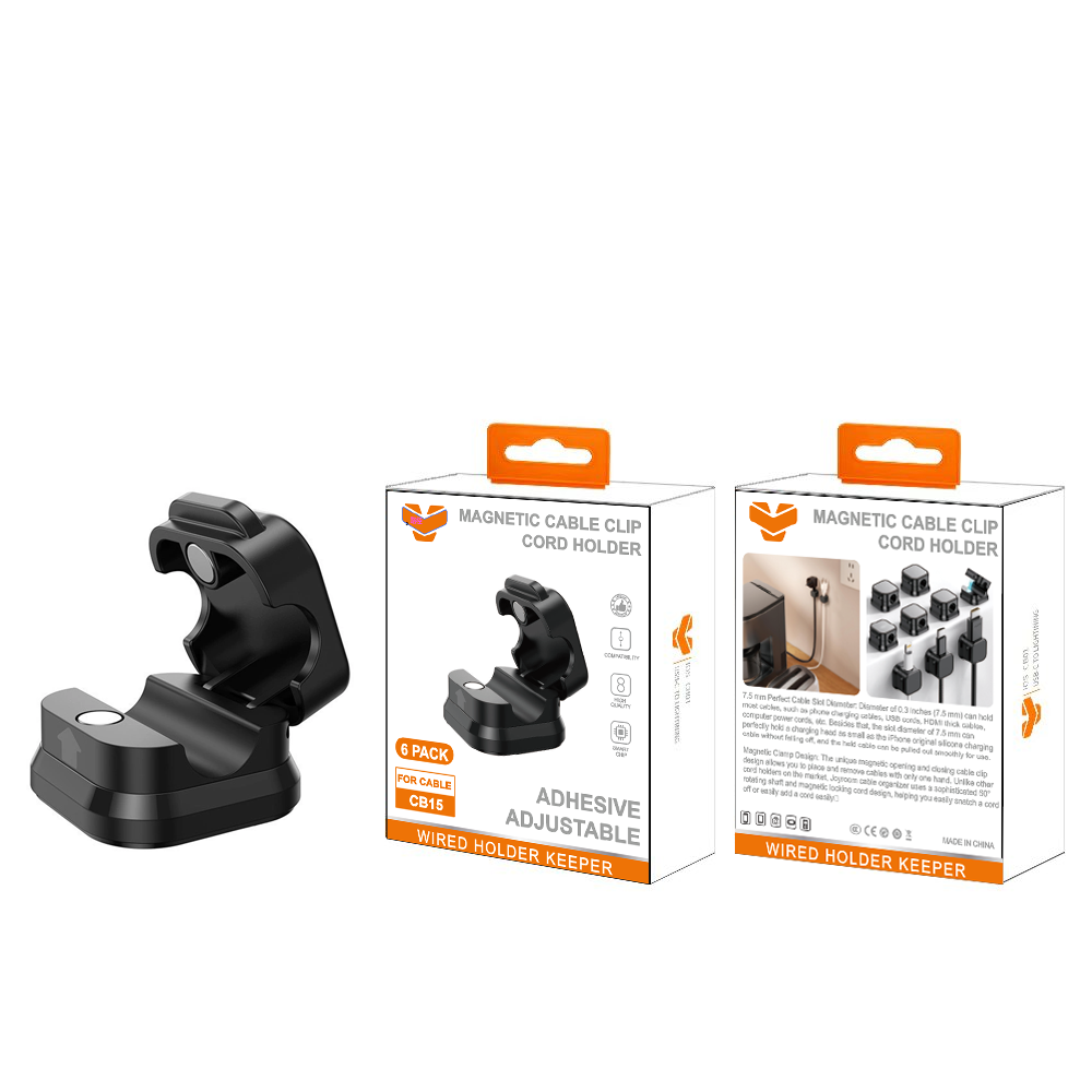 CB15  Magnetic cable clip 
