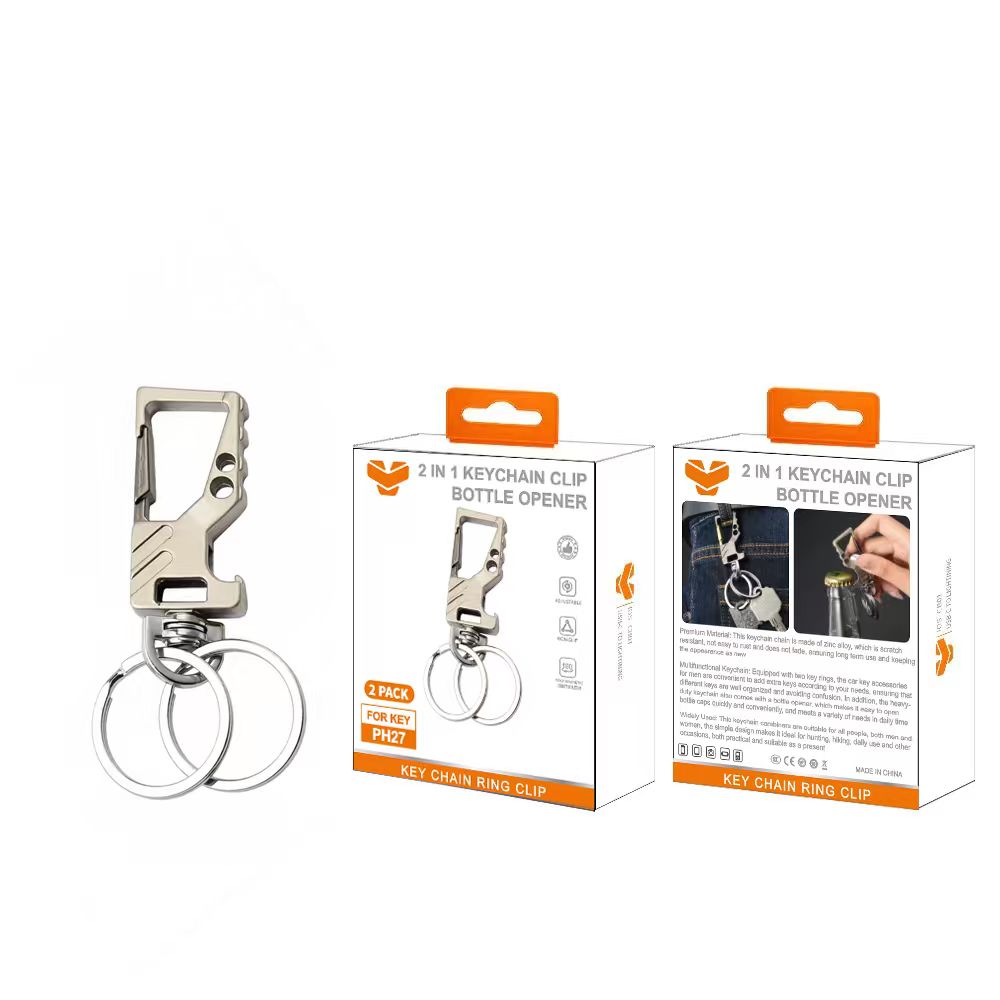 PH27  2 in 1 Keychain bottle opener